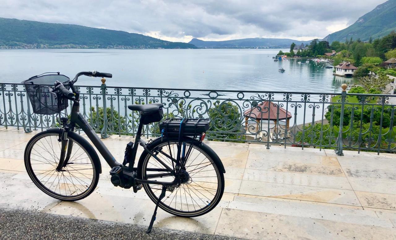 Le Palace De Menthon Exterior photo Electric bicycle in Switzerland